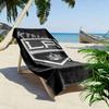 "LA Kings Logo with Crown Design" Patterned beach towel quick dry perfect for travel outdoor sports jogging the beach and swimming