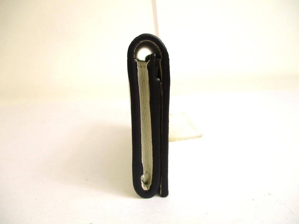 Authentic PRADA White Soft Leather Card Case Card Holder #a801  Refurbished