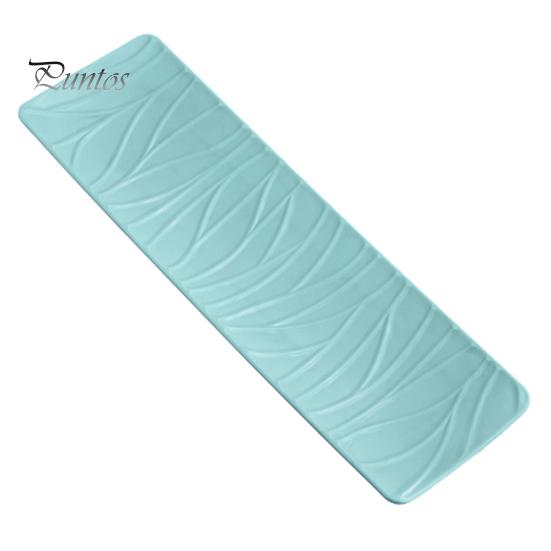 

Тарелка для барбекю, дизайн с изогнутыми краями, защита от разлива, текстура дерева, прямоугольное блюдо для суши, противень для выпечки, товары для дома M зелёный