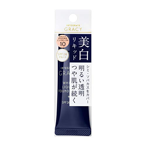 Integrate Gracie White Liquid Foundation N Pink Ocher 10  Spf26pa++  25g