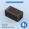 High-Power USB Multi-Port Charging Station - Desktop Mobile Charger & Power Strip
