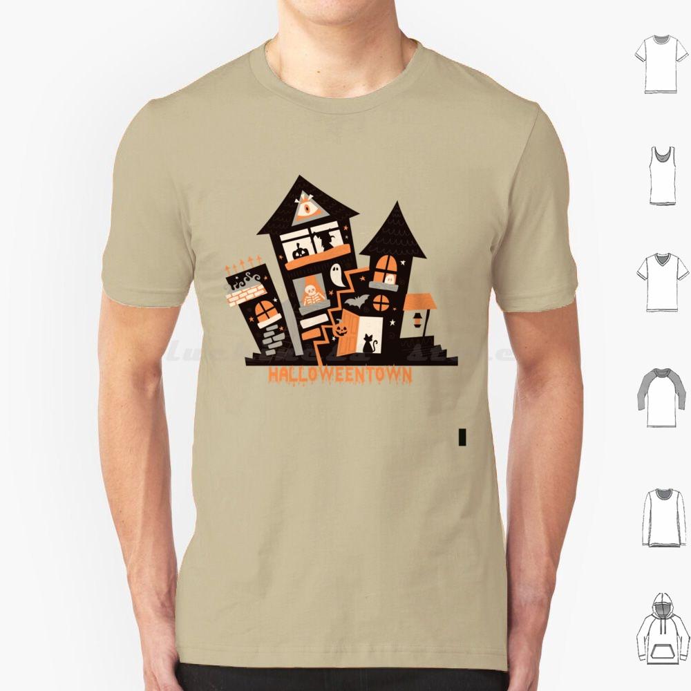 Halloween Town T Shirt 6xl Cotton Cool Tee Halloweentown Halloweentown University Halloween Halloweentown And Chill