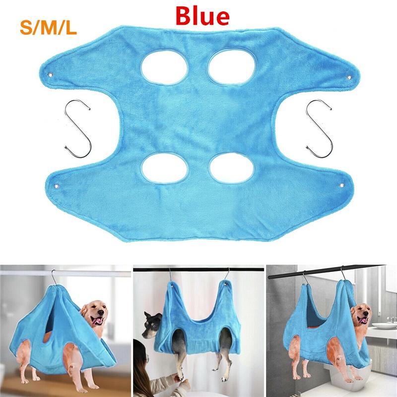 Pet Dog Cat Grooming Hammocks Helper Restraint Bag Puppy Dog Cat Nail Clip Trimming Bathing Bag
