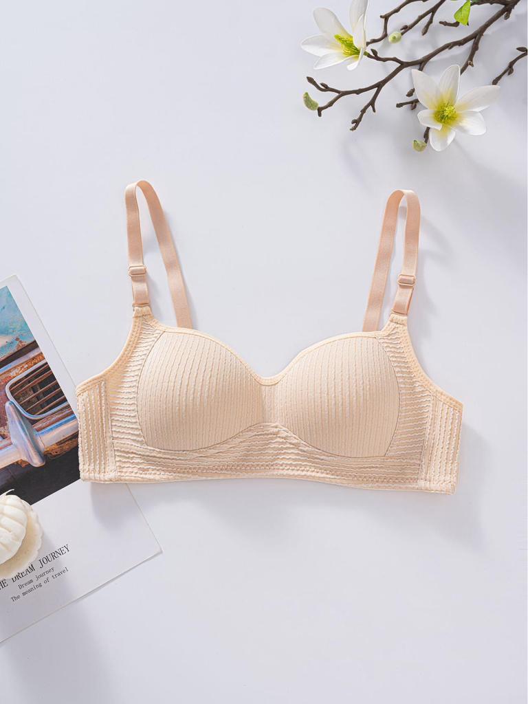 Japanese Style Seamless Wirefree Bra for Women - Lightweight, Supportive, Perfect for High School Students with Small Chests