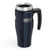 Thermos Stainless Steel King Travel Mug with Handle, 473ml, 16 Oz, Blue (SK1000MBTRI4)