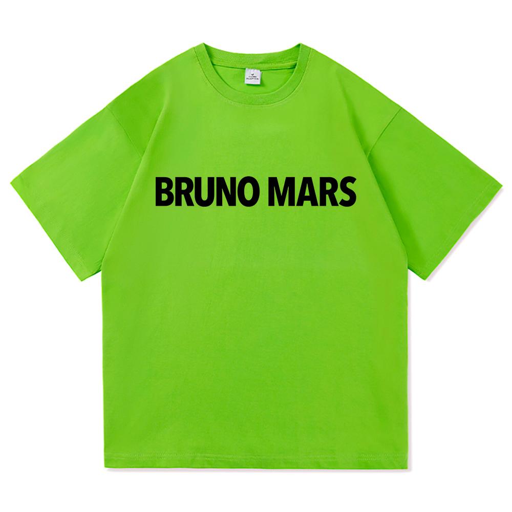 Bruno Mars Das RoUnisextic T-Shirt 2026 Neues Album Retro UnisexDamenbekleidung Harajuku Hochwertige Oberteile Baumwoll-T-Shirts Vintage