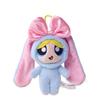 Nuovo Vestito Coniglio 28cm Powerpuff Girls Peluche E Offerta Limitata 12cm Powerpuff Girls Cambio Bolla Coniglio Bambola Appesa Carina