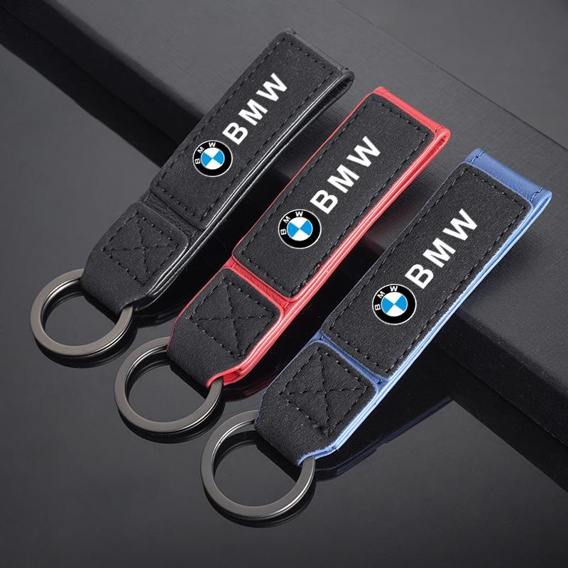 Car Keychain Chain Leather Keyring For BMW 1 2 3 4 5 7Series X1 X3 X4 X5 X6 X7 F10 F20 F30 G20 G30 F15 F16 Auto Accessories lcjh49