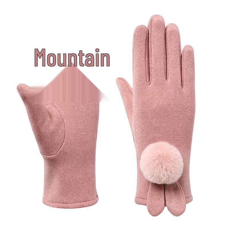 Xihong Women s Thermal Fleece-lined Warm Gloves