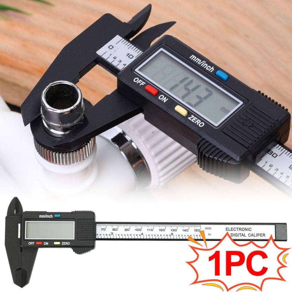 150mm Digital Display Calipers LCD Measuring Tools Depth Ruler  for Mechanical Component Measure