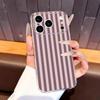Stripe pattern Phone Case For iPhone17,16,15,14,13,12,11 Plus,Pro Max Soft Transparent Cover