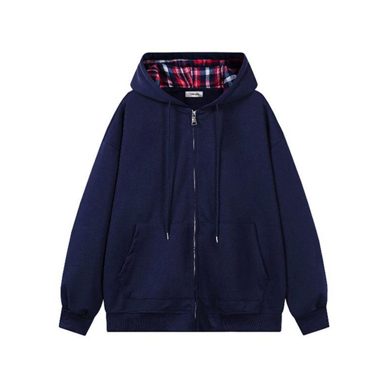 Мужская осень и зима Мужская американская уличная мода Xiaoxiangfeng повседневный кардиган свитер мужской топ M тёмно-синий 3789₽