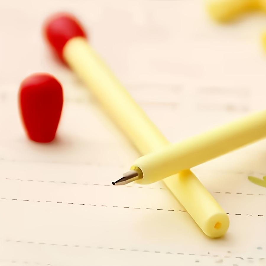 Multiple-pack Creative Cute Matchstick Ballpoint Pens, Mini Matchstick-style Ballpoint Pens