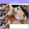 Solid Silver Plated Zodiac Bracelet Retro Ethnic Style Ideal For Chinese Zodiac Year