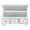 1:12 Dollhouse Furniture Miniature Television Bookshelf Bed Sofa Wooden TV Cabinet Chair Bedside Lamp Dolls House Accessories