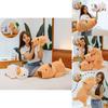 Charming Brown Capybara Plush Doll Cat Transformation Soft Toy For Kids Gift
