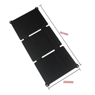 100W Foldable Solar Panel USB DC Type-C Output Power Bank Charger for Mobile Phone Outdoor Camping Emergency Solar Charging