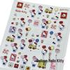 Hello Kitty Embossed Nail Art Stickers: Cute Cartoon Adhesive for DIY Nails, Cameras, and Water Cups