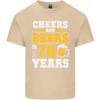 70th Birthday 70 Year Old Funny Alcohol Unisexs Light Cotton TShirt