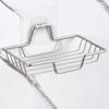 Soap Holder Wall-Mounted Stainless Steel Soap Dish Bathroom Toilet Organized  Storage Rack Draining Soap Dish Household Supplies