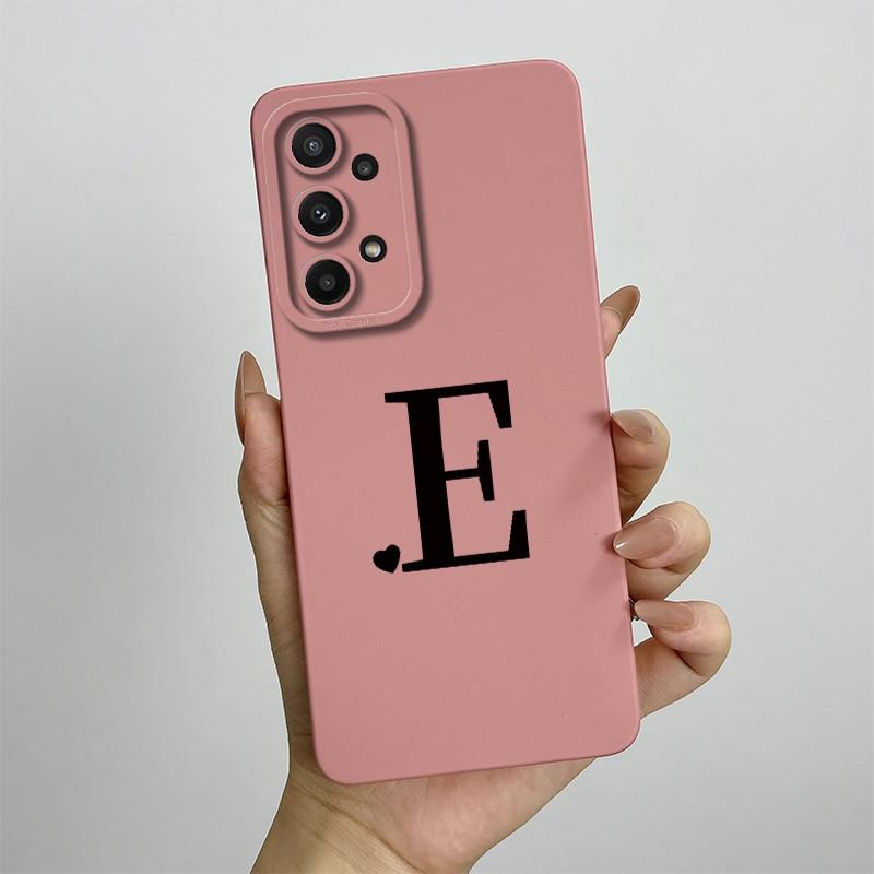 For Samsung A23 Case Galaxy A23 5G Cover SM-A235F SM-A236U SM-A236B Cute Couple Letters Silicon Phone Case Shockproof Back Cover