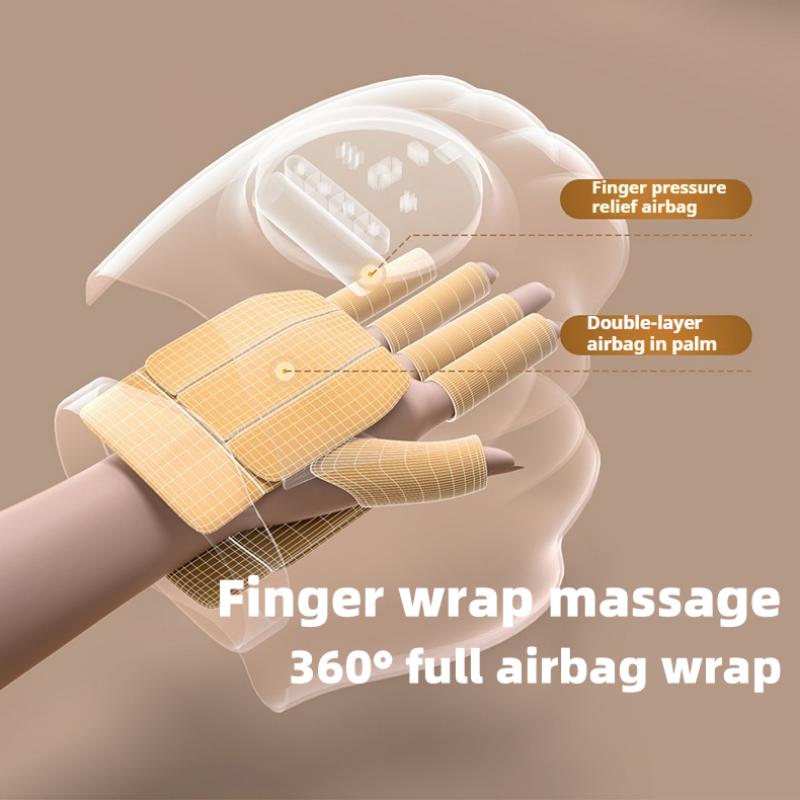 Air Pressure Hand Massager hot compress relieves Hand fatigue Air Wave Push Massage finger joint Home Massager