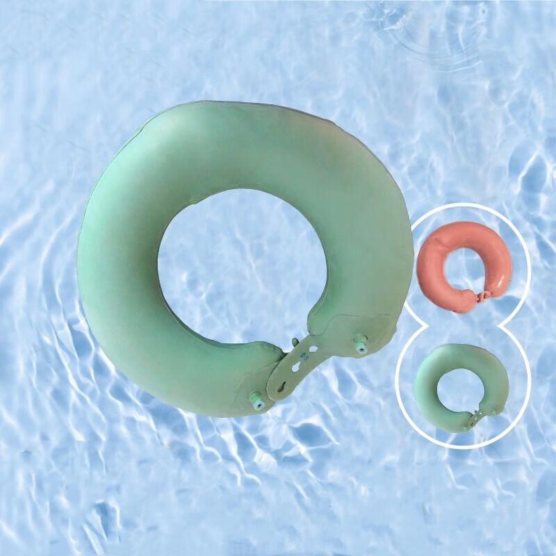 Ronglü Inflatable Double Airbag Life Ring зелёный