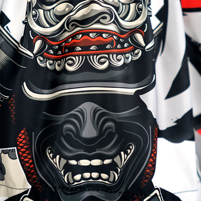 Bestseller TUFF Muay Thai Boxshorts "Der Samurai von Siam"