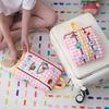 Cute Travel Storage Bag Large Capacity Waterproof Cartoon Portable Clothes Underwear Shoes Luggage Storage Bag With Zipper