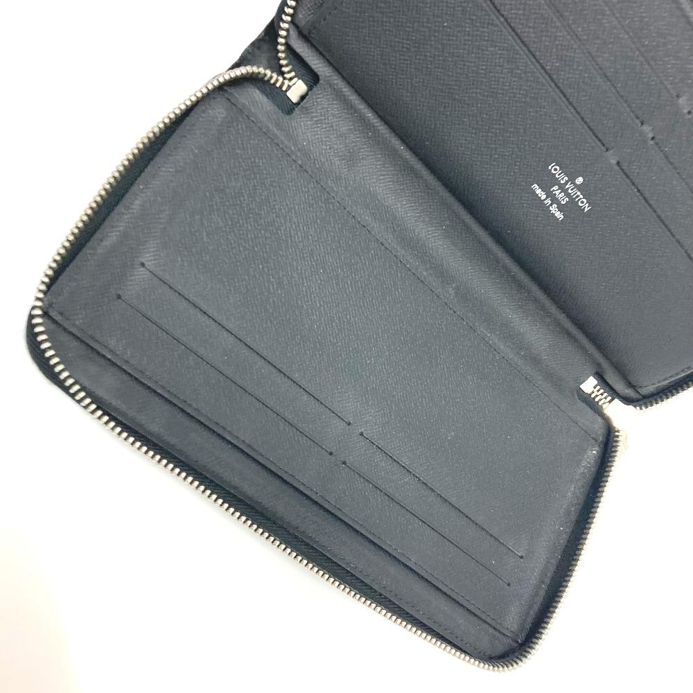 Louis Vuitton M30056 Zippy Organizer NM Long Wallet Leather Black/SilverHardware