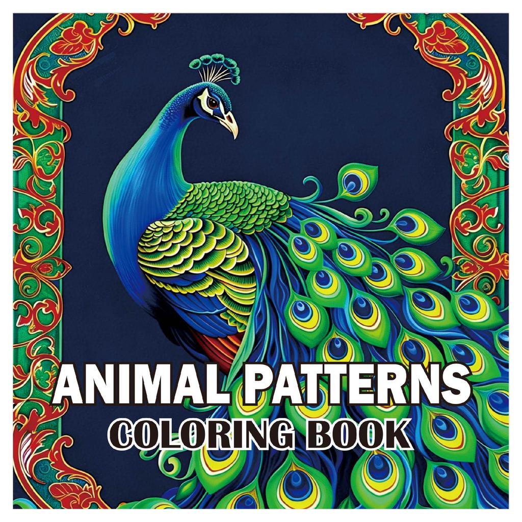 Cross Mandala Animal Coloring Book: 24 Pages of Creative Watercolor and Doodle Illustrations for Adults