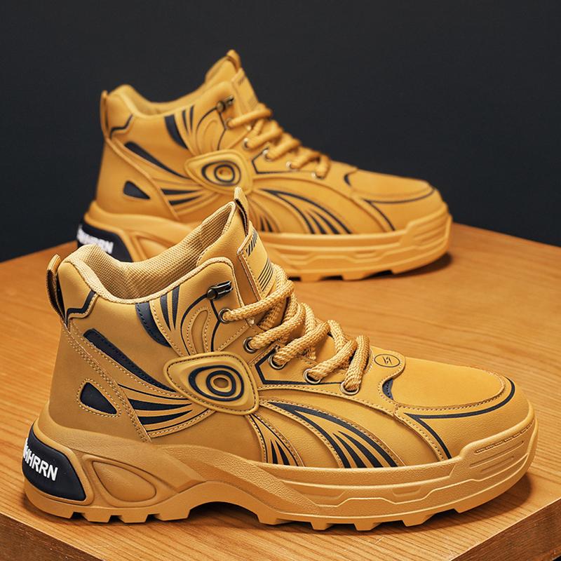 Fashion CYYTL Mens Boots Ankle Cowboy Combat Winter Leather Tactical Motorcycle Chelsea Casual Shoes Work Outdoor Hiking Designer Luxury