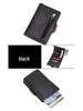RFID Carbon Fiber Multi-Card Wallet - Anti-Demagnetization, Multi-Functional Credit Card Holder