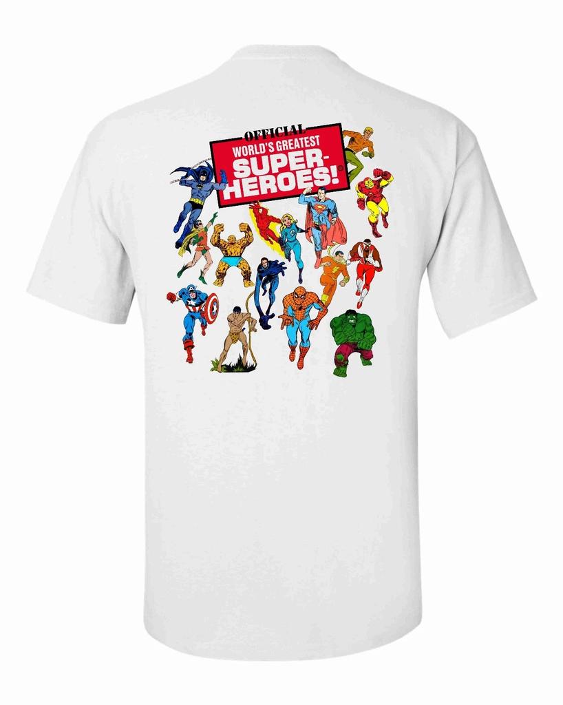 MEGO WORLD'S GREATEST SUPER HEROES T-T-shirt / WGSH Batman Spiderman Hulk