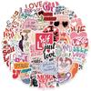 50 Pack Funny Vinyl Stickers, Personal Care Self Love Graffiti St