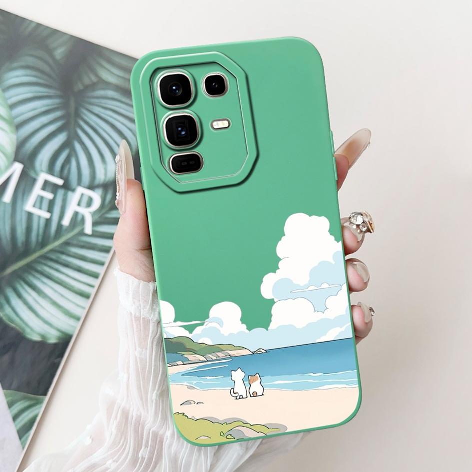 For Infinix Note 50 Pro+ Plus Case X6856 Cover Fashion Painted Couple Phone Cases For Infinix Note 50 Pro 4G X6855 Note50 Fundas
