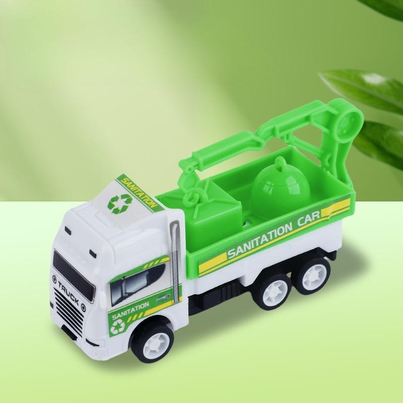 Kinderspielzeug Auto Trägheit Sanitär LKW Modelle Pull Back Militärtechnik Fahrzeug Feuerwehrauto Jungen Spielzeug für Kinder Geschenk