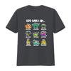 God Says I Am Dinosaur Themed Bible Christian Womens Boys T Shirt vintage Washed Soft Comfortable Unisex graphic streetwear