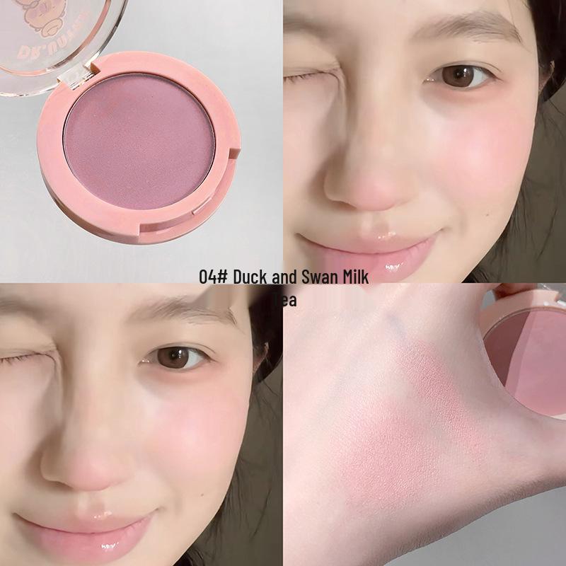 

Палетка румян «Капибара» от DR.UNYAK: Прозрачный, нежный и осветляющий для естественного вида — универсальные, легкие в нанесении румяна на каждый день.