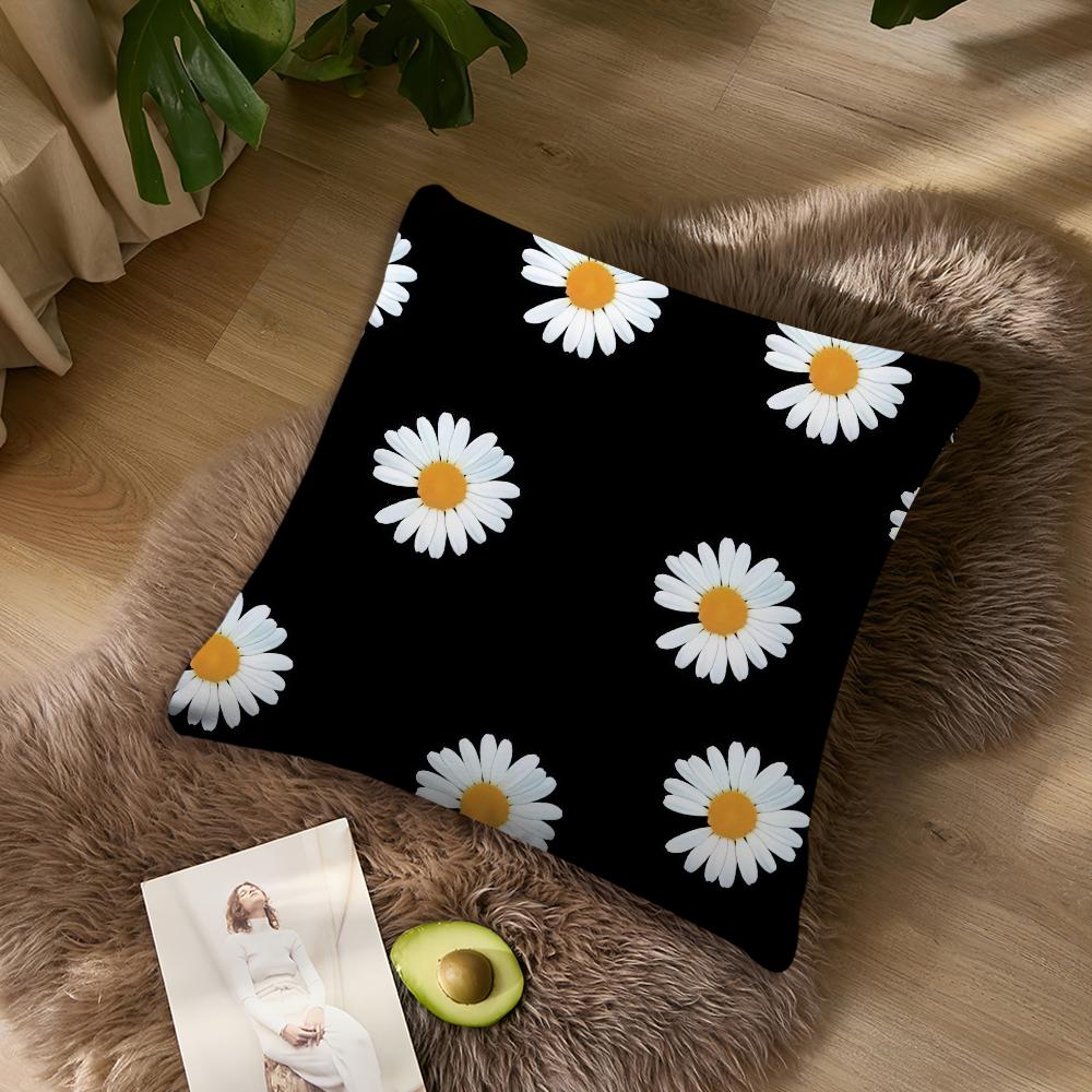 

P-Peaceminusones B-Banner Подушка Чехол Гостиная Акцент Диван Спинка Поддержка Квадратный Лаунж Спокойный Компаньон Для Сна 60x60CM(24x24in)