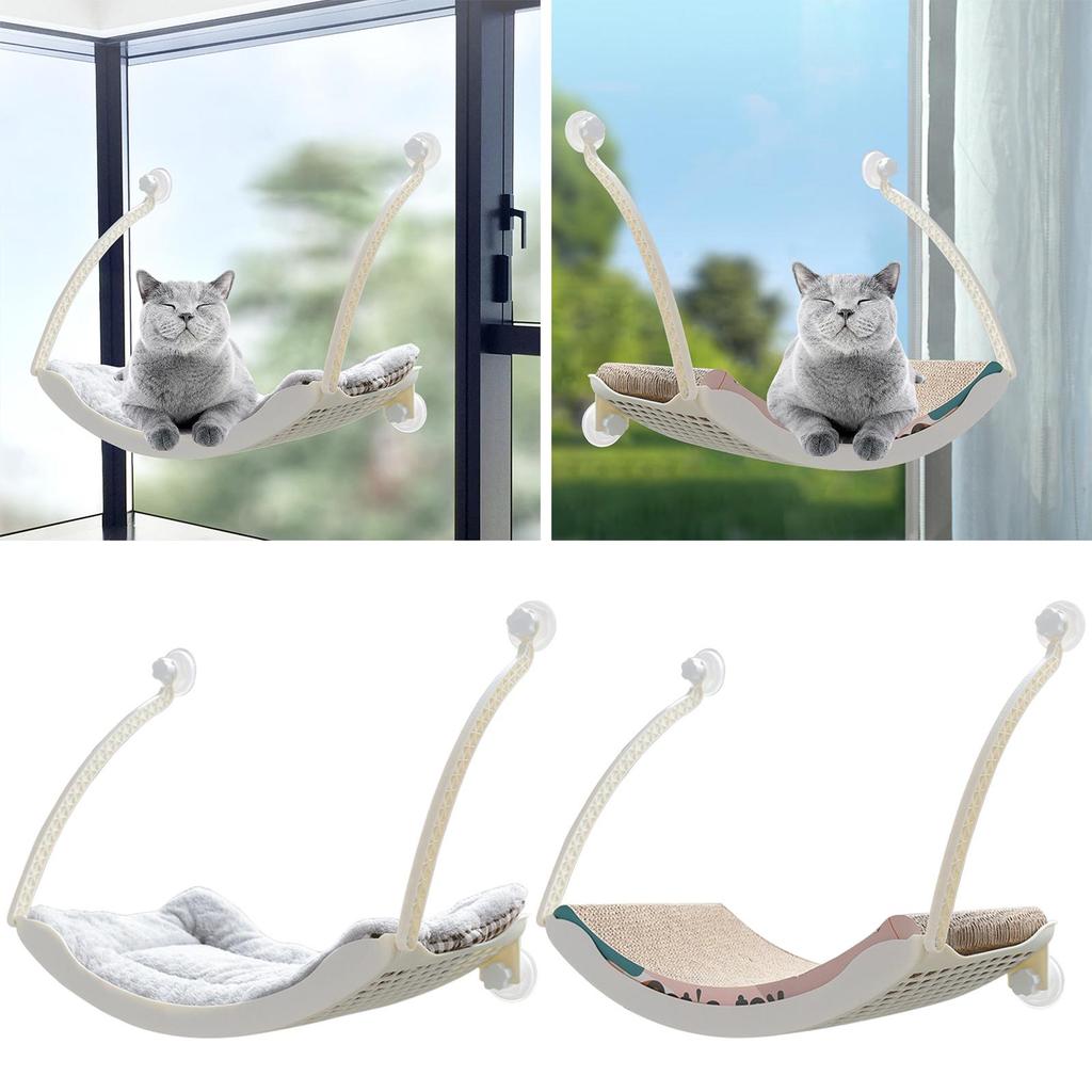 Cat Hammock Bed Pet Cage Hammock, Hanging Soft Pet Bed Resting Shelf
