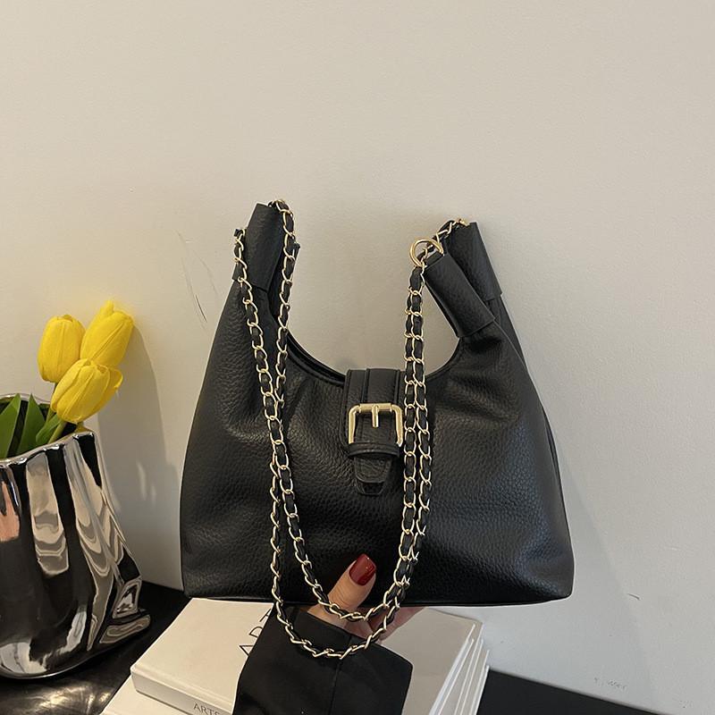 Classic Vintage Large Capacity Shoulder Bag For Women Stylish Commuter Tote Bag