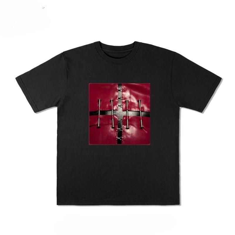 

Creative LADY GAGA Printed Pure Cotton T-shirt Unisex with The Same Round Neck Cotton Short-sleeved T-shirt Funny Clothes S