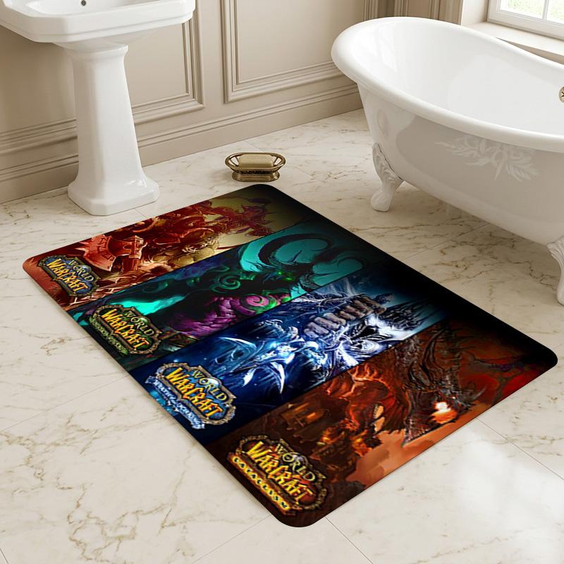 World Warcraft Living Room Nonslip Area Rug Soft Carpet For Bedroom Game Playroom Sofa Office Home Decor Doormat Christmas Gift C926344