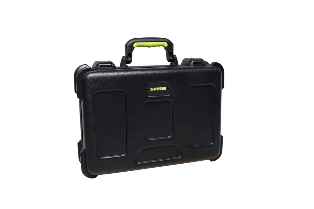 Shure by Gator Microphone Case PE Hard Case with TSA Lock Microphone Storage SH-MICCASEW06 (6 Type) []