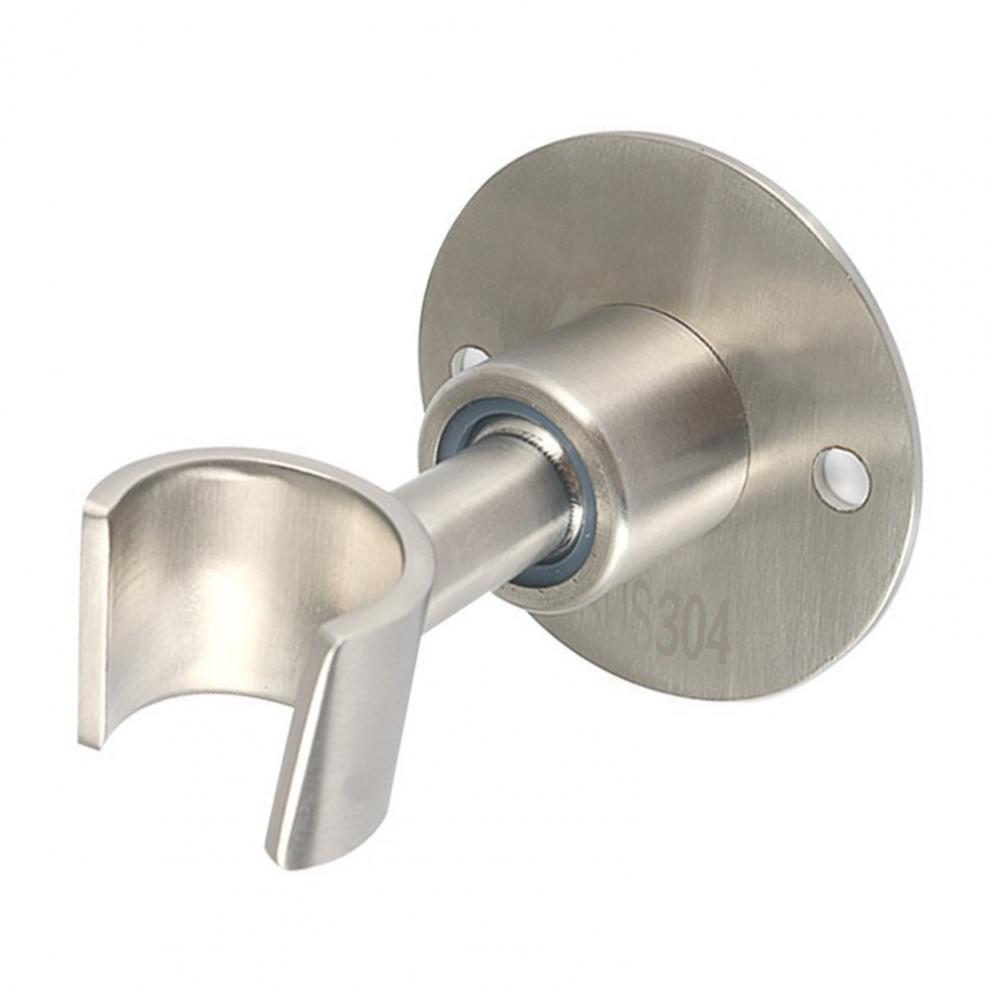 

Кронштейн для душевой лейки, полка для душевой лейки, универсальный держатель для душевой лейки из нержавеющей стали с регулируемым углом наклона, настенный, для отличного серебряный