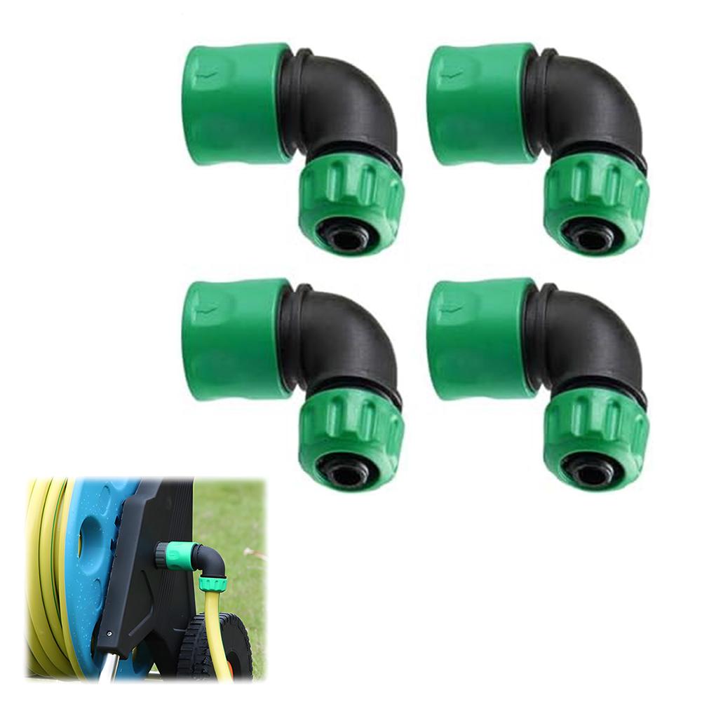 Irrigation System Parts 90 Degree Hose Connector For Navigating Obstacles Leak Proof Design Wear Resistant Material