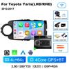 Autorádio Android 14 Carplay pro Toyota Yaris 2012 2013 2014 2015 2016 2017 Navigace GPS Multimediální přehrávač stereo wifi BT Auto