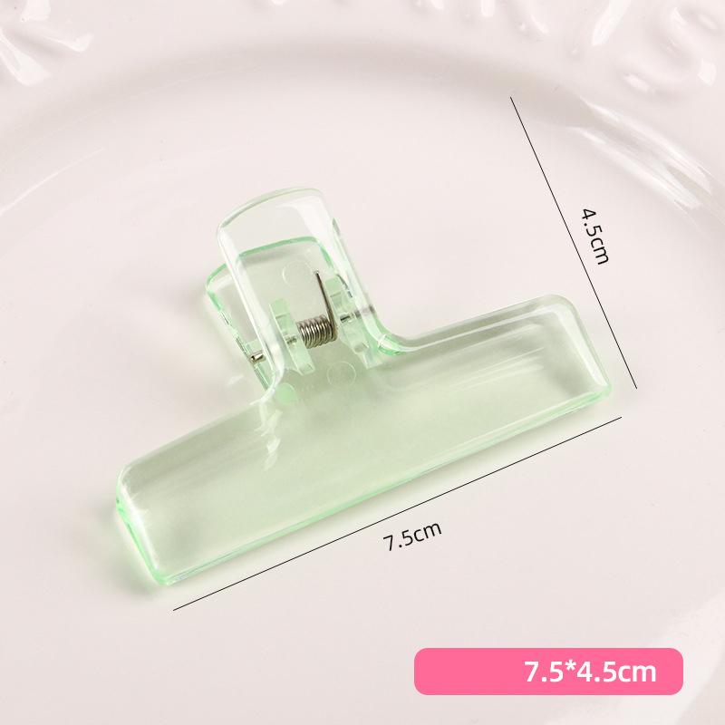 

Transparent Acrylic Exam Paper Holder Premium Paper Organizer Back-To-School Clip Holder Exquisite Clipboard For Exams Students зелений