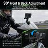 For GoPro 11 11/Insta161 X1 Motorcycle Windshield Clamp Clip for DJI Osmo 161/Action 6 1 1/Pocket 1P 1 1 Aluminium Alloy Mount